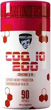 COQ-10 200mg (90 caps) - Único, Under Labz