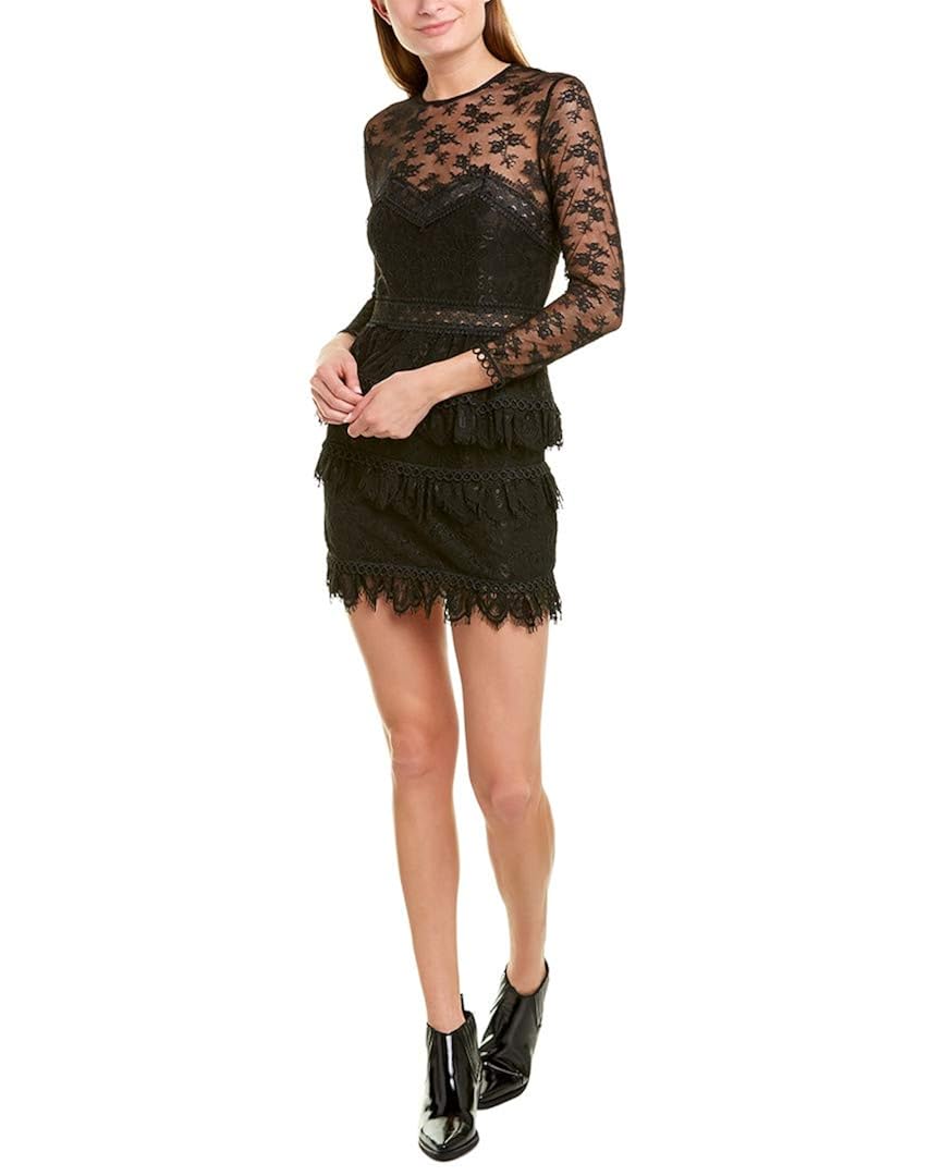 the kooples black lace dress