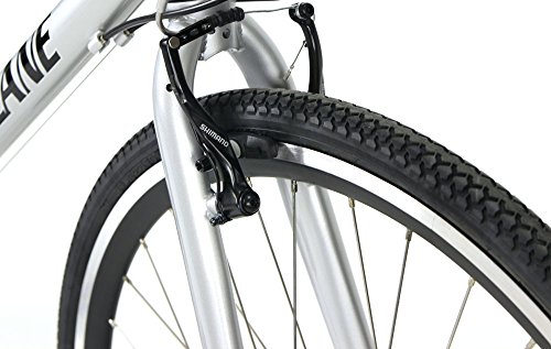 Motobecane 2018 Cafe 21 Speed Shimano Equipped Hybrid Aluminum Bicycle (Red, 20" Mens Frame Fits Most 5'9" to 5'11")