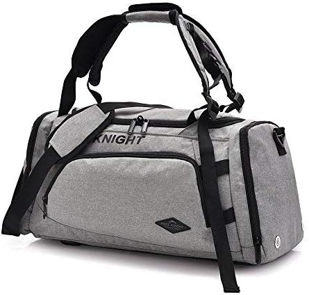 Climbing Lightweight Outdoor Bags, YiMiky Large Multifunctional Tear Resistant Women Breathable Wear Resistant Traveling Backpack Hiking Camping Sport Bag waterproof Outdoor Men Handbag(Light Gray)