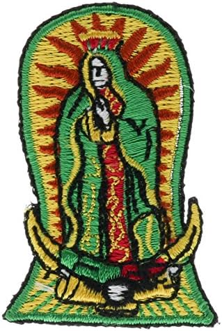 Virgin Mary Madona Embroidered 2.25 inch Patch F4D7V