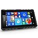 OumuEle Microsoft Nokia Lumia 435 Case - Tough Rugged Dual Layer Protective Case with Kickstand for Microsoft Nokia Lumia 435 - Black
