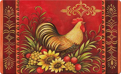 Best Chicken Design Floor Mats For The Kitchen