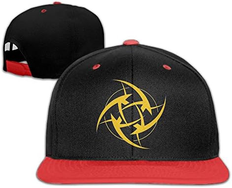 NIP Ninjas In Pyjamas Contract Color Classic Hip Hop Hat Red