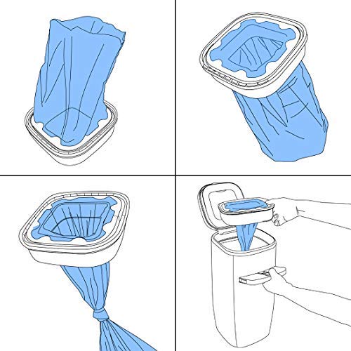 LIONPAPA Cat Litter Refills for Litter Genie Standard and Litter Genie