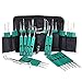 Kit Set for Training/Practice with Canvas Zipper Storage Bag (32PCS&6 Lock Tension Wrench) by Paraponera