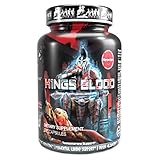 K1NGS BLOOD - Ultra Premium Natural Testosterone Booster Backed By Science and Innovation - Includes Key Ingredients Including KSM-66, Primavie Shilajit, And EuryGold Tongkat Ali - 30 Servings