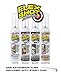 Flex Shot, Flexible Rubber Silicone Sealant, Waterproof Caulk, UV Resistant, No Caulk Gun Needed, Perfect for Kitchen, Bath, Showers, Sinks, Baseboards, Black, 8oz, 2-Pack