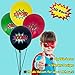 Superhero Party Supplies Kit with Superhero Tablecloth, Superhero Birthday Banner and 20 Superhero Balloons - Complete Superhero Decorations Kit