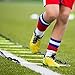 AGILITY LADDER and CONES. Great Training Equipment to Practice Speed Drills in Soccer, Football, Basketball & Sports. Set of 15ft Ladder, 10 Markers, Pegs, Bag & Exercise Ebook