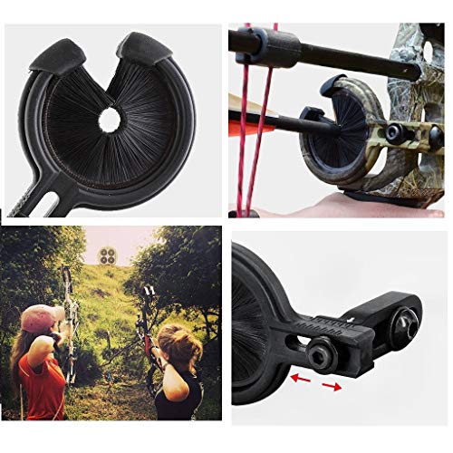 Gazeer Whisker Biscuit Arrow Rest for Compound Bow Hunting, Archery