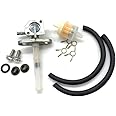VRWEARE Fuel Petcock Valve Gas Oil Fuel Filter 16950-GCF-671 Compatible With Honda XR CRF 50 70 80 100 CRF150 230F