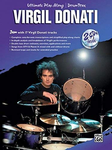 Ultimate Play-Along Drum Trax Virgil Donati: Jam With 17 Virgil Donati Tracks, Book & 2 Cds (9780739038956)