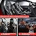 Car Backseat Organizer,Kick Mats Car Seat Back Protectors with 5 Storage Pockets+10