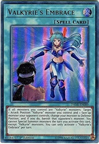 YuGiOh! - Valkyrie's Embrace - DANE-EN089-1st Edition - Ultra Rare - NM/M