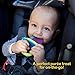 Teetherpop Fillable Silicone Teether for Babies – Breastmilk Popsicle Molds for Teething with Spill-Proof Sippy Slits – Freezable Baby Teethers for Liquids & Purées - Cooling Teething Relief LimonTeal