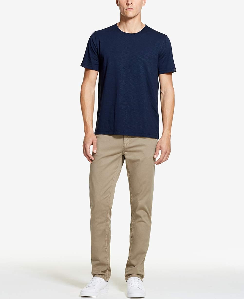 dkny men's brushed twill pant