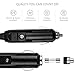 Cigarette Lighter Adapter, KPPOL 120W 12/24 Volt 3-Socket Car Cigarette Lighter Splitter USB Outlet Power Adapter Extension Cord 3.4A Fast Dual USB Car Charger Adapter Powered for Cell Phone, Tablets