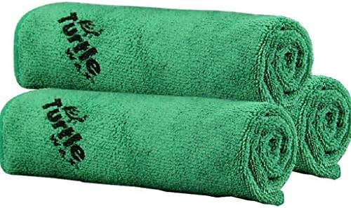 Gangge 3pcs Premium Microfiber Towels For Car Cleaning, Microfiber Plush Towel Without Borders 40x40 Cm For Drying, Washing, Polishing And Waxing