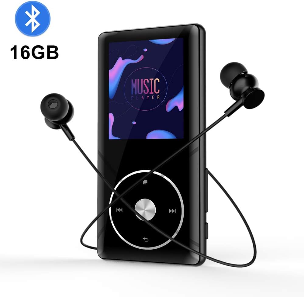 16GB MP3Player mit Bluetooth 4.0 Tragbarer Audio Amazon.de Elektronik