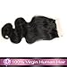 7a Unprocessed Human Hair 14 16 18 20 Inch Body Wave Hair Weft With Free Part 4 Multiplied By 4 Lace Closure