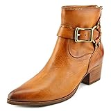Frye Zoe Ring Short Women Pointed Toe Leather Ankle Boot