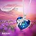 Ocean Heart Necklace for Women Pendant - Crystal from Swarovski Fine Jewelry | Valentines Birthday Christmas Gift with Luxury Gift Box - Eternal Love
