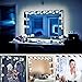 Swanico’s Hollywood Vanity Lighted Makeup Mirror Light Kit | 12 LED Bathroom Vanity Light Bulb Fixture Strip Set for Makeup Foundation Lights w/ Dimmer (No Mirror)