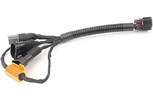 Cnthan7 Automative 1pc Headlight Wiring Harness LED Headlight Harness for HONDA Civic 2016-2018