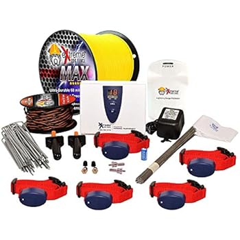 Amazon.com : Extreme Dog Fence Max Grade Electric Dog Fence - 5 Dog Kit