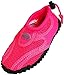 Childrens Kids Wave Water Shoes Pool Beach Aqua Socks (13 M US Little Kid, Black)