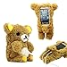 GEARONIC TM New 2016 3D Cute Doll Toy Cool Plush Teddy Bear Cover Shockproof Dirt Dust Proof Case Compatible with Apple iPhone SE 4 4S 4G 5 5S 5C