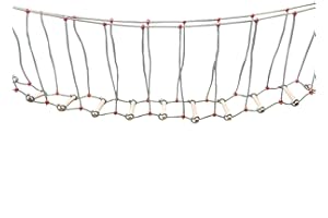 HAZEK Kindergarten Outdoor Physical Fitness Training Armrest Swing Bridge Suspension Bridge Balance Bridge Single Wood Bridge Climbing Children's Toys(Size:2m)