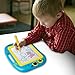ikidsislands IKS88B [Travel Size] Color Magnetic Drawing Board for Kids, Doodle Board for Toddlers, Sketch Pad Toy for Little Boys (Blue)