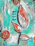 Notebook: Graffiti Print Art Journal: Medium Dot