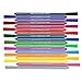 Tanmit Fineliner Color Pens Set - 0.4 mm Felt Tip Pens, 36 Pack Colored Markers Fine Line Pen - Unique & Vivid Ink Perfect for Drawing, Sketching, Artists and Coloring, Small Pictures Especially