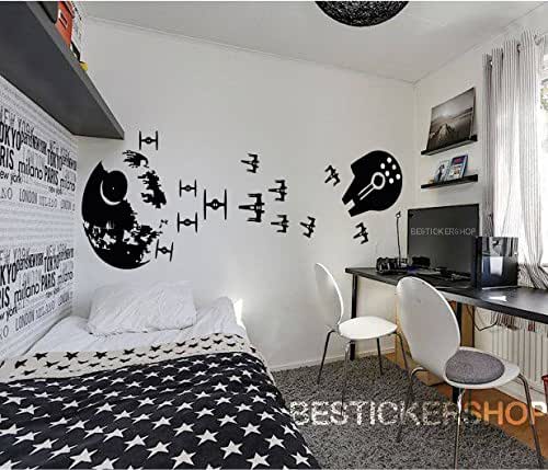 Amazon.com: Star Wars Wall Decal Star Wars Decals The Force Decals Jedi