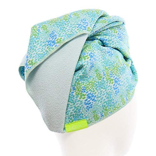 Aquis - Original Hair Towel, Ultra Absorbent & Fast Drying Microfiber Towel For Fine & Delicate Hair, Matisse (19 x 39 Inches) - Thumbnail 5