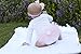 Mud Pie Baby Bunny Tutu Crawler, White/Pink, 0-6 Months