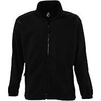 Spyder Men's Nick Shaggy Full Zip Hooded Jacket, Black Medium at