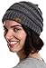 Tough Headwear Cable Knit Beanie - Thick, Soft & Warm Chunky Beanie Hats for Women & Men - Serious Beanies for Serious Style