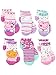Peppa Pig Girls 6 pack Socks (2-4 Toddler (Shoe: 4-7), Pink/Multi Quarter)
