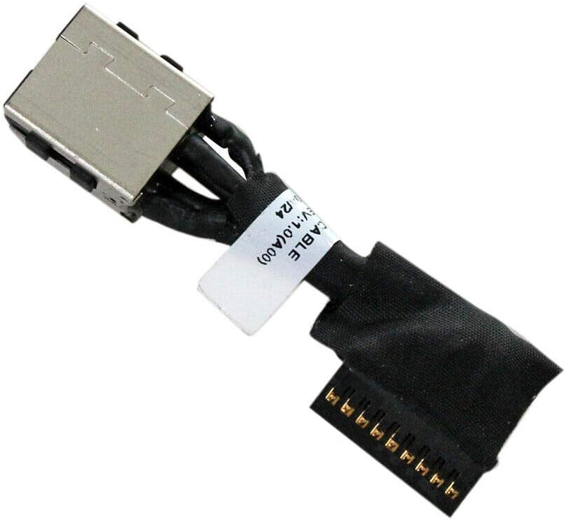 ZAHARA Connettore DC In Power Jack DC Cable for Dell Gaming 15 17 G3 G5 3579 3779 0F5MY1 DC301011X00 Charge Port Power Jack