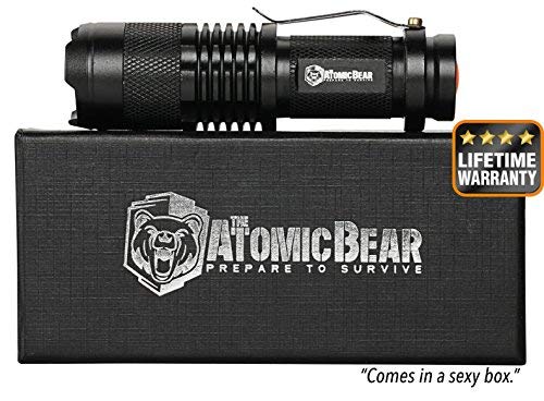 Tactical Flashlight - Small and Powerful Pocket Size LED Flashlight to Dominate The Darkness - Self Defense - Zoomable - Water Resistant Gear - Thumbnail 5