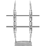 NEEWER Stainless Steel Lens Spanner Wrench, Professional Curved Double Sided Pointy/Flat Tips Lens Removal Tool with Four Scr