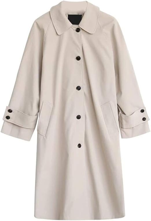Amazon スプリングコート レディース ステンカラーコート コート 春アウター 大きいサイズ 体型カバー かわいい エレガント お洒落 通勤 大人カジュアル 30代 40代 52代 ママ 入学式 コート ジャケット 通販