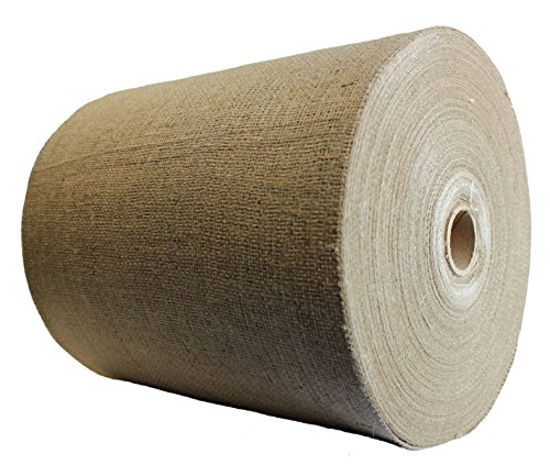 Burlapfabric 10 Ounce Natural Jute 100 yard roll 10 inches wide