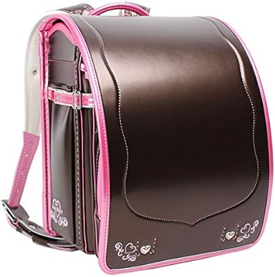 Amazon Co Jp モリタのランドセル ランドセル 女の子 クラリーノ シャイニーハート Mh0584k パール カラーコンビ 刺繍 モリちゃんランちゃん ハート柄 ワンタッチロック キッズ パールセピア パールピンク シューズ バッグ