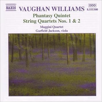 Amazon ヴォーン ウィリアムズ 幻想的五重奏曲 弦楽四重奏曲第1番 第2番 マッジーニ四重奏団 ヴォーン ウィリアムズ ガーフィールド ジャクソン 現代音楽 ミュージック