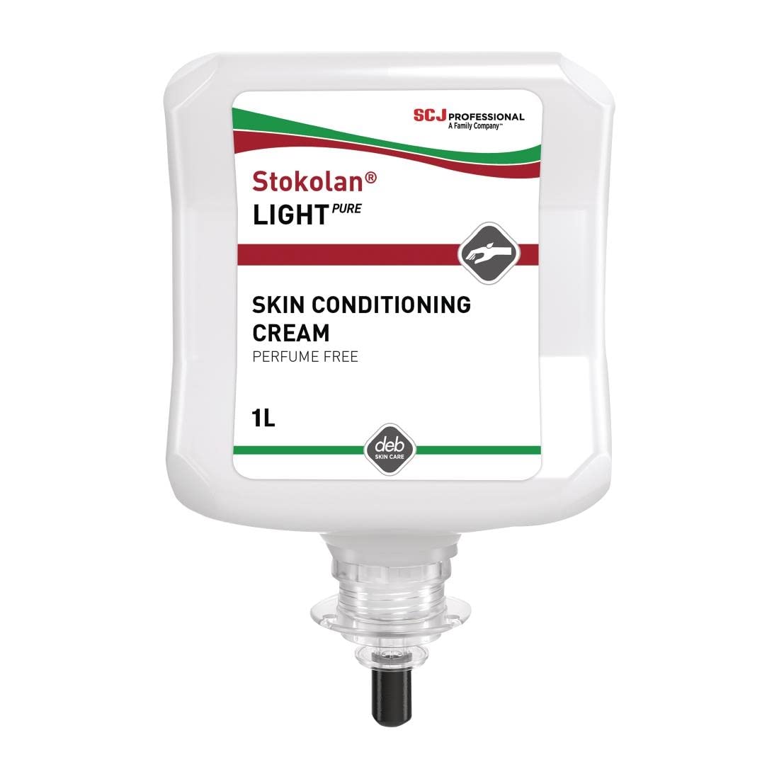 DEB RES1L Stokolan Light Pure Conditioning Hand Cream, 1L